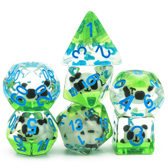 Panda RPG Dice Set