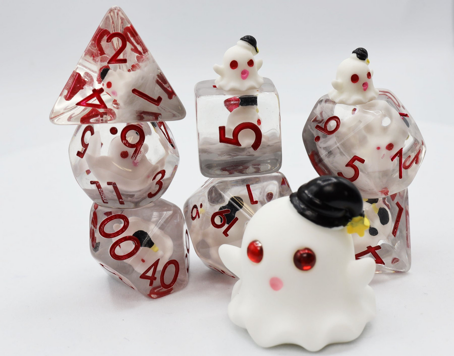 Sleepy Ghost RPG Dice Set