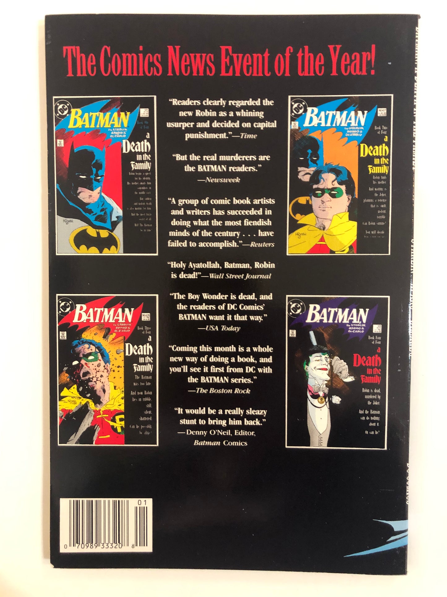 Batman: A Death In The Family TPB