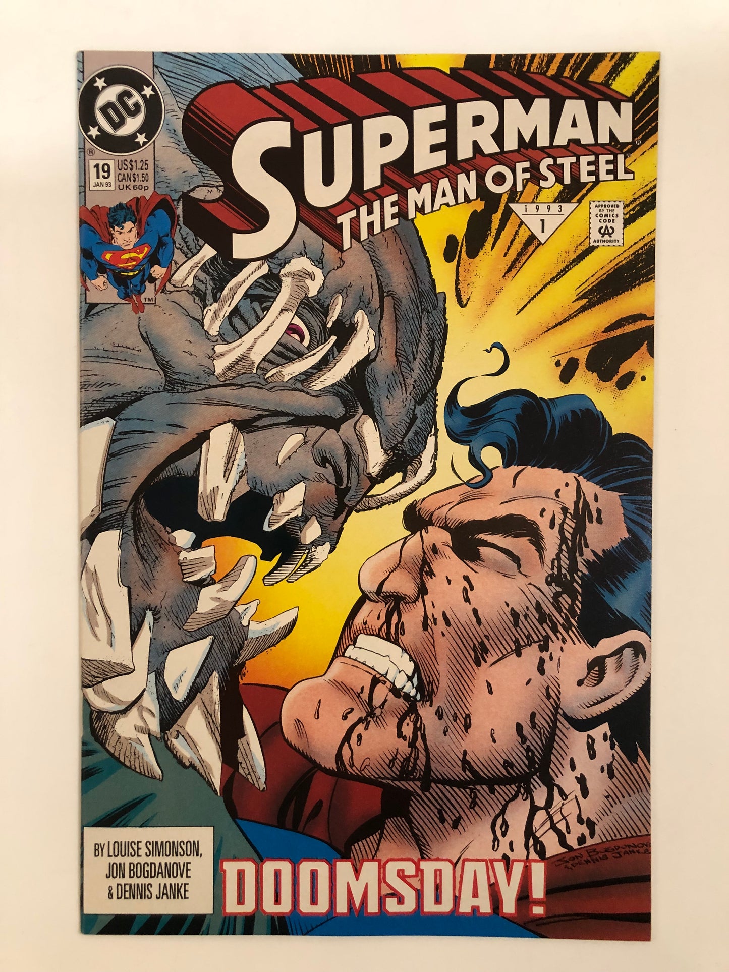 Superman: The Man Of Steel #19