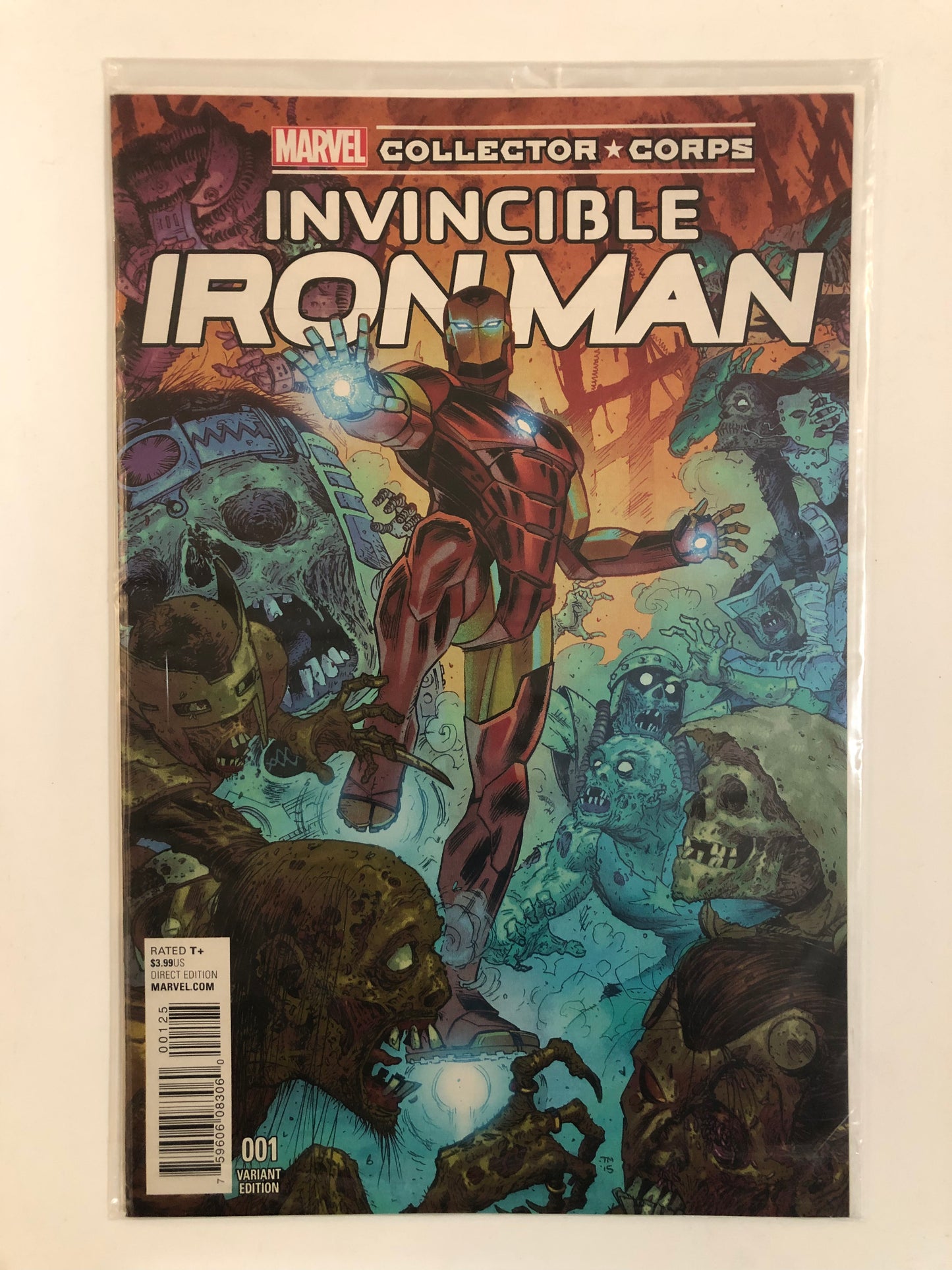 Invincible Iron Man #1 Collector Corps Variant