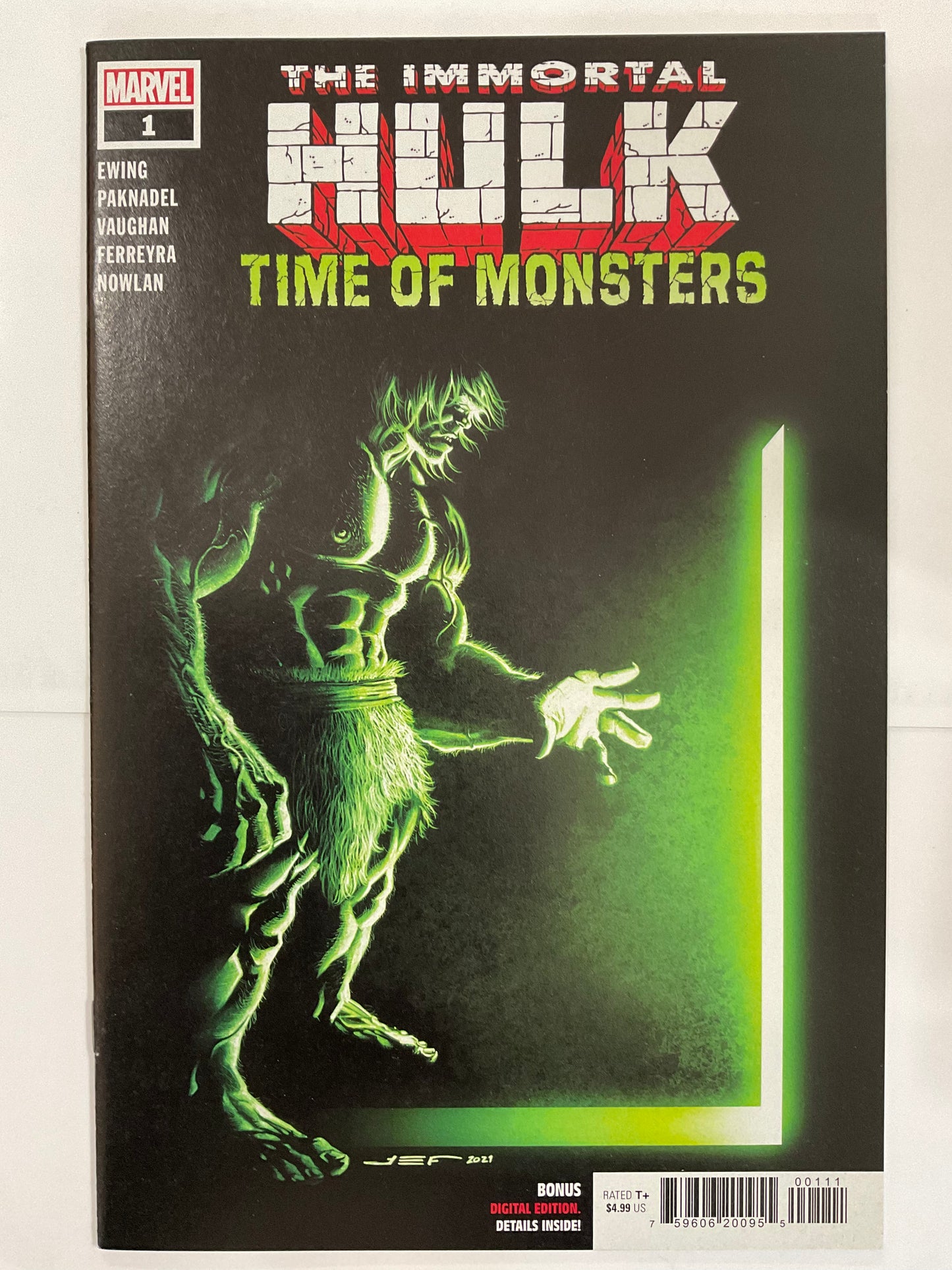 The Immortal Hulk Time of Monsters #1 (2018)