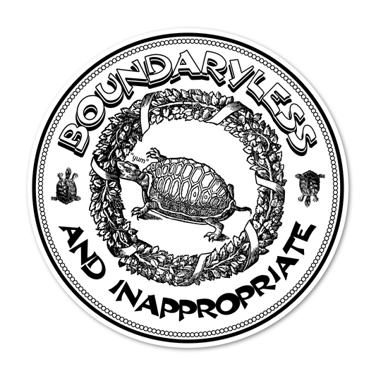 “Boundaryless” Sticker