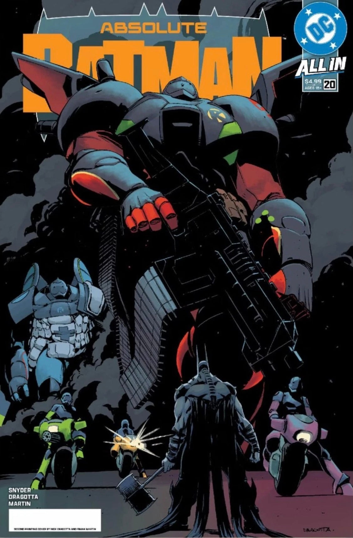 Absolute Batman #20 Cover A Nick Dragotta (2nd Print)