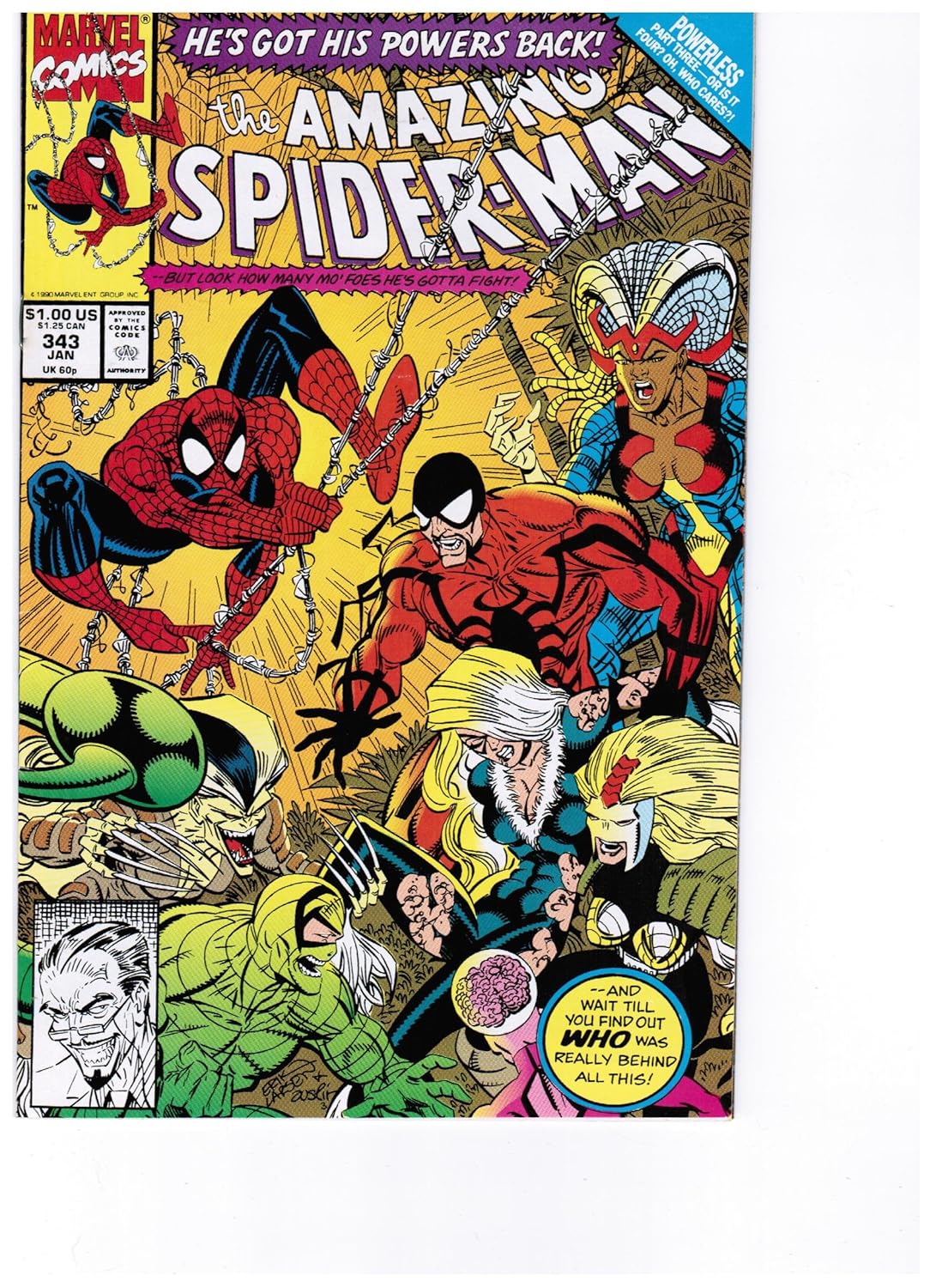 Amazing Spider-Man (1963 1st Series) #343
