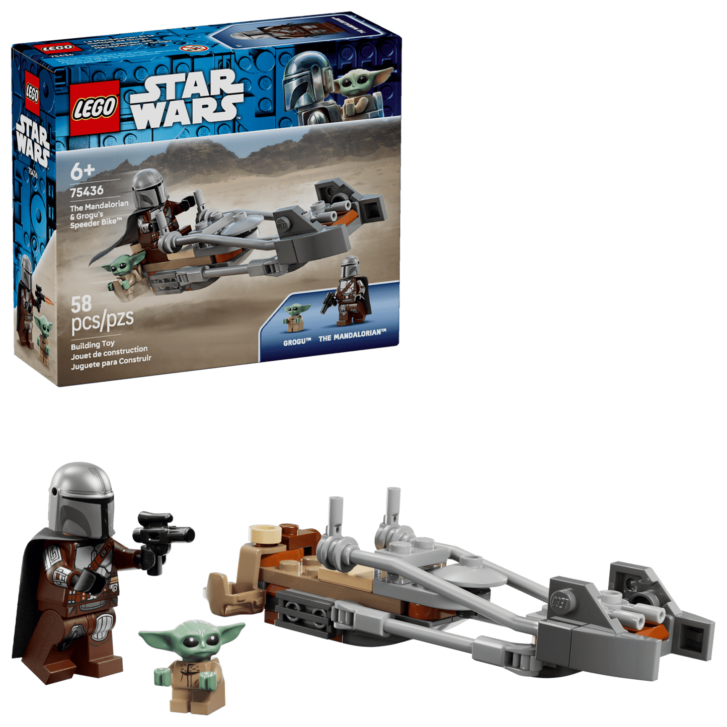 LEGO The Mandalorian & Grogu’s Speeder Bike (75436)