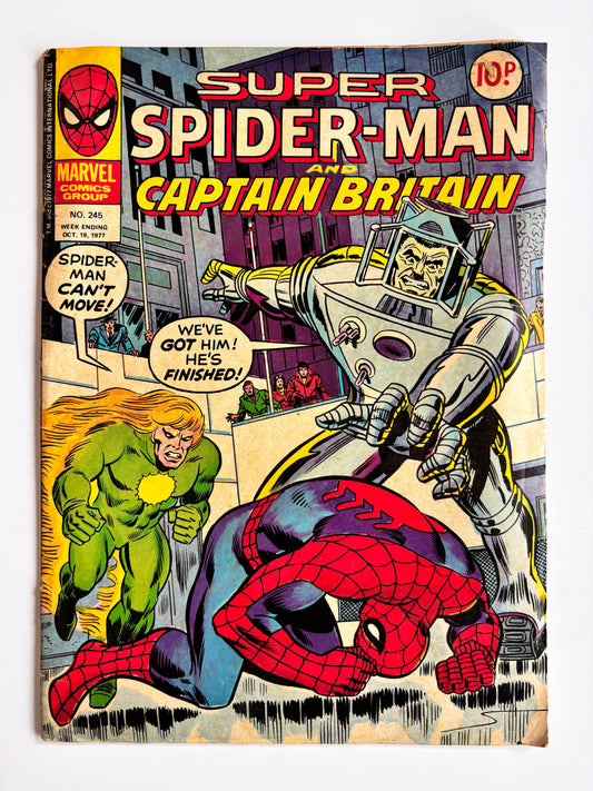 Super Spider-Man and Captain Britain (1977 - UK) #245
