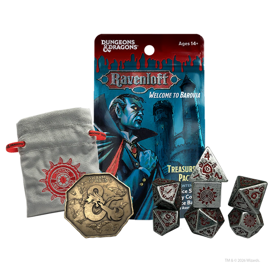 Dungeons and Dragons Mystery Ravenloft Dice Set