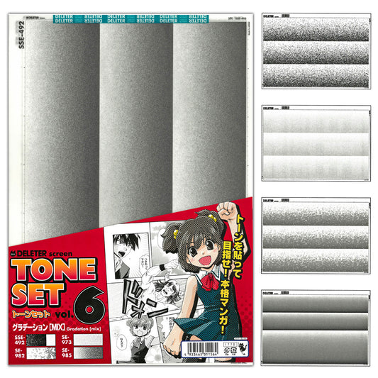 Deleter Screen Tone Set Vol. 6