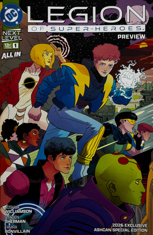 Legion Of Super-Heroes 2026 Exclusive Ashcan Special Edition