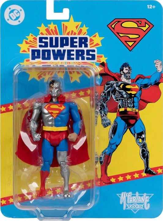 DC Direct Superpowers Cyborg Superman 5in Action Figure