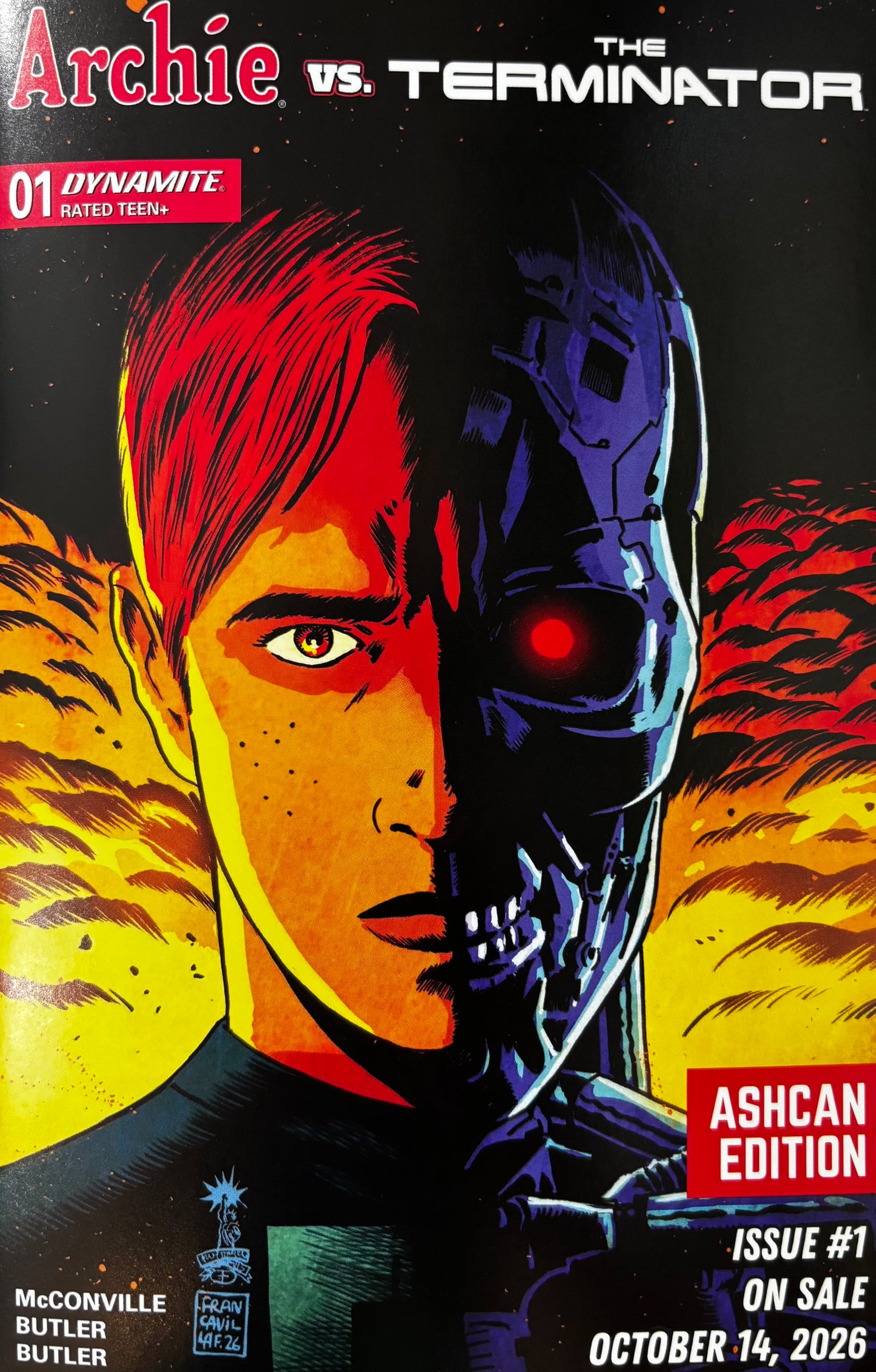 Archie vs. The Terminator #1 Preview Ashcan
