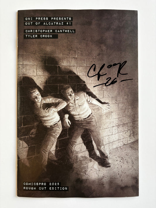Out of Alcatraz #1 Rough Cut Edition [SIGNED]