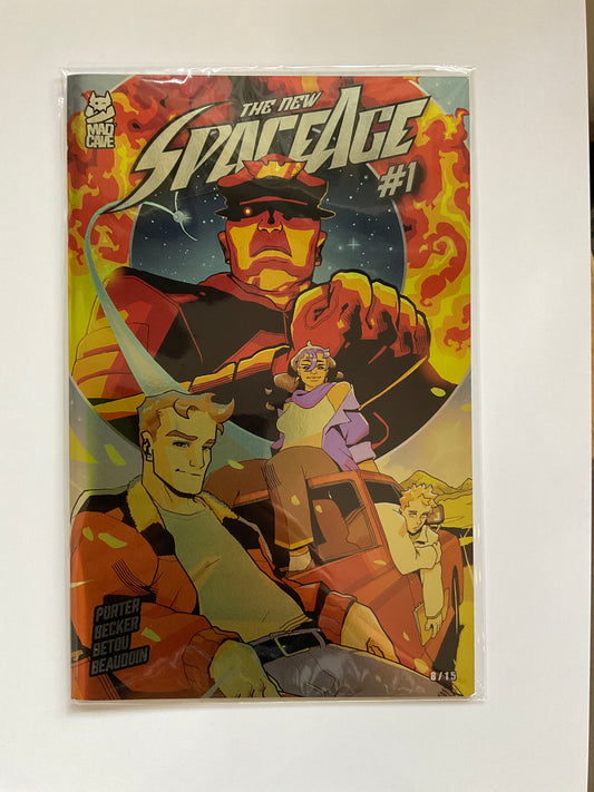 The New Space Age #1 Kevin Betou Store Exclusive Cover (Foil)
