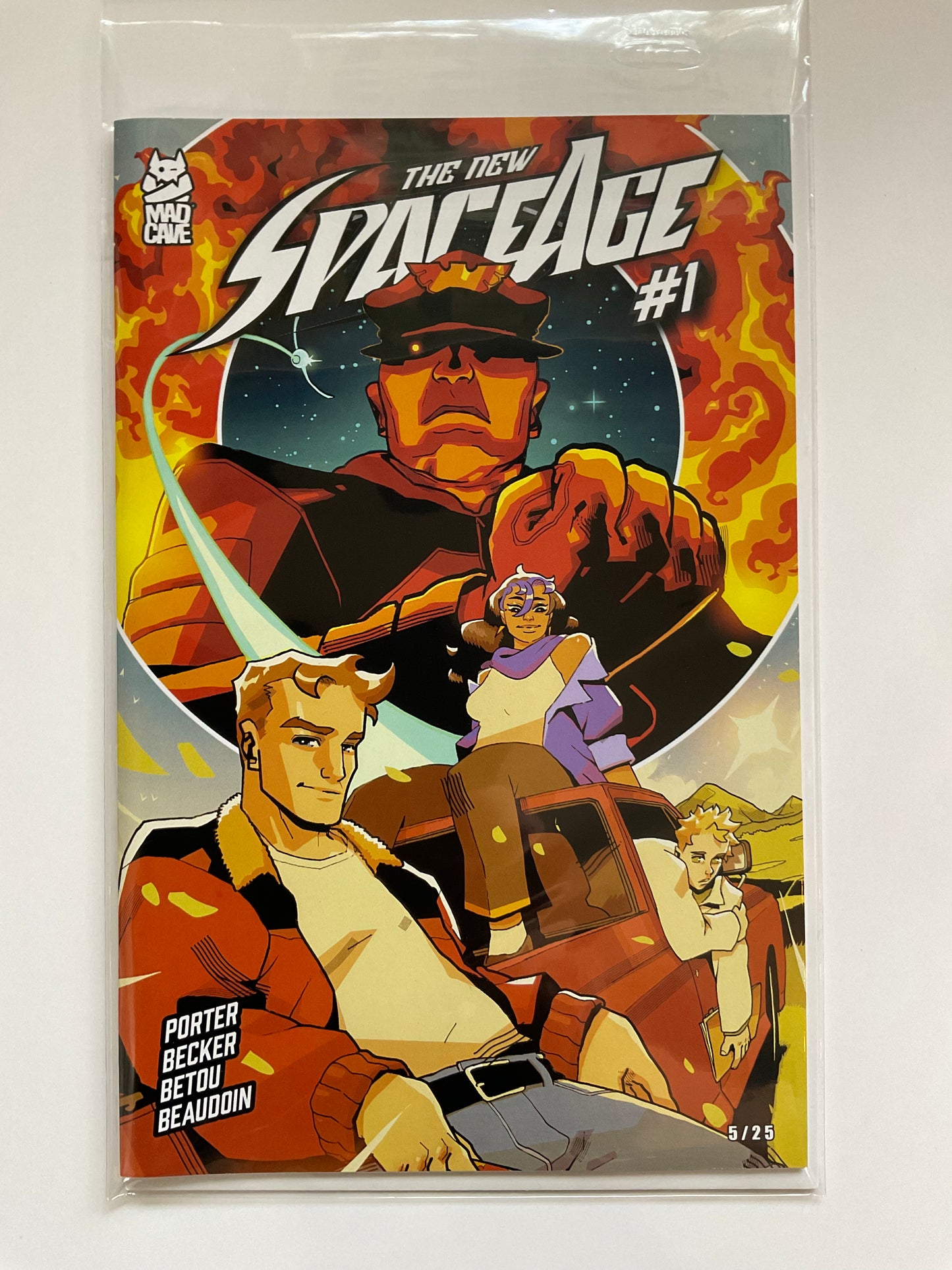 The New Space Age #1 Kevin Betou Store Exclusive Cover