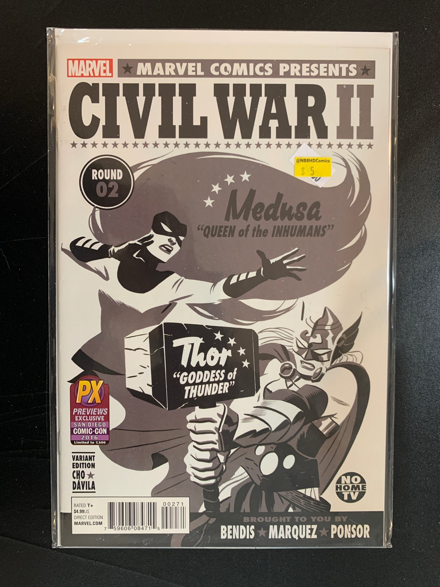 Civil War II #2 SDCC Variant