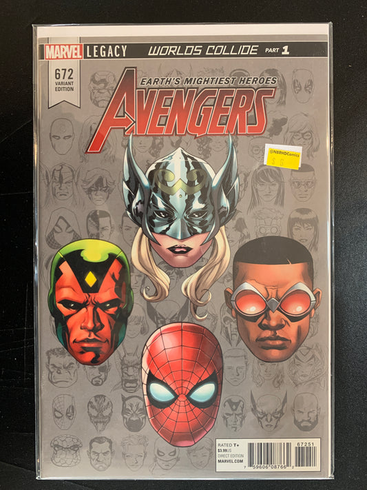 Avengers #672 McKone 1:10 Variant