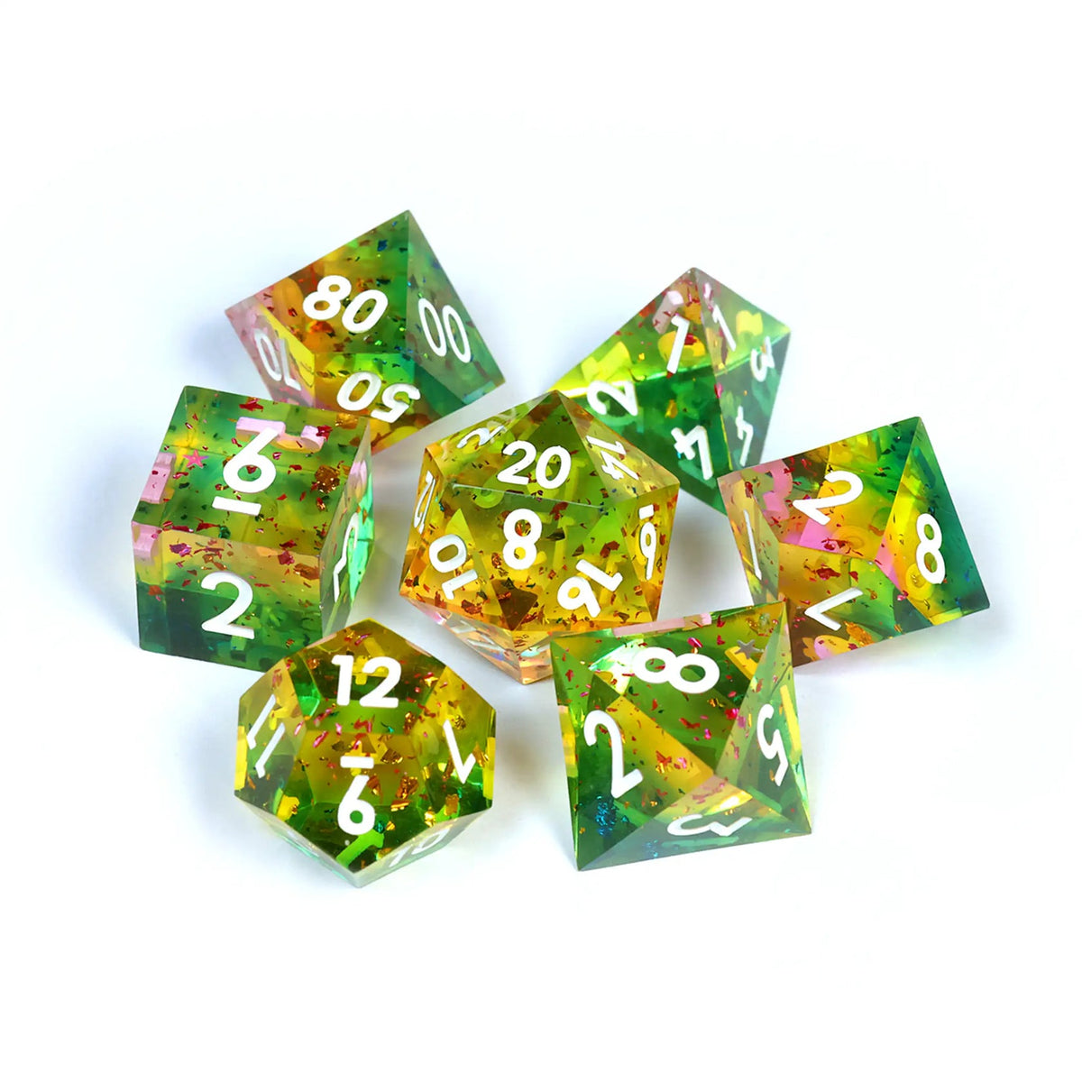 VHS Sharp Edge Dice - Rainbow