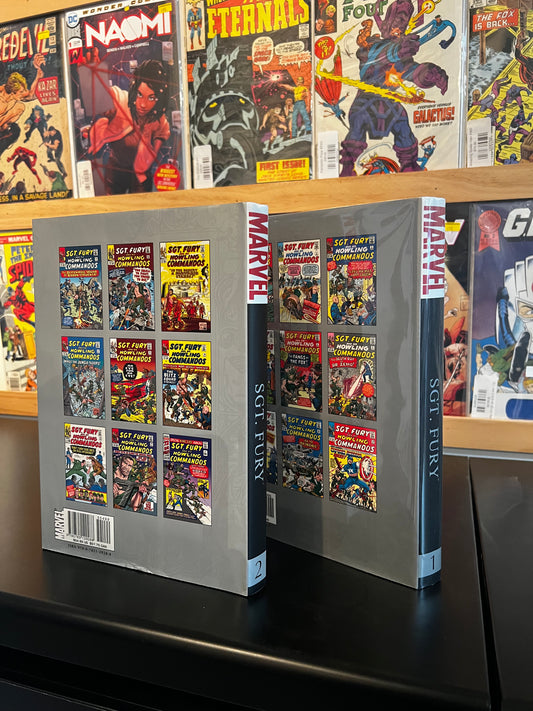 Marvel Masterworks  SGT Fury Vols 1-2 Set