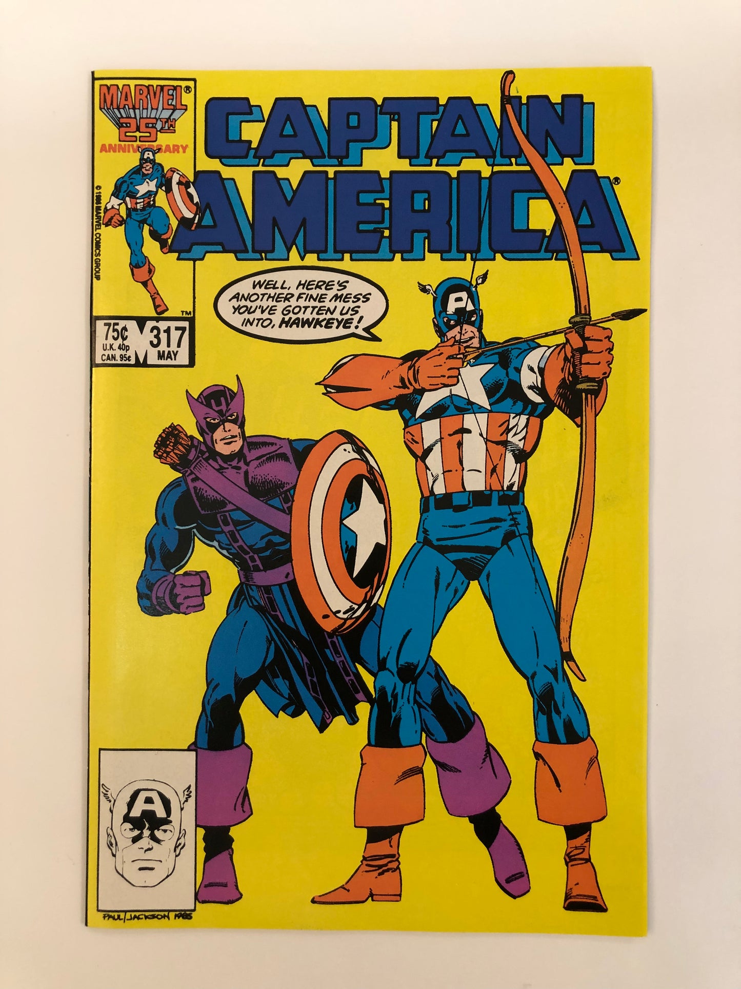 Captain America #317