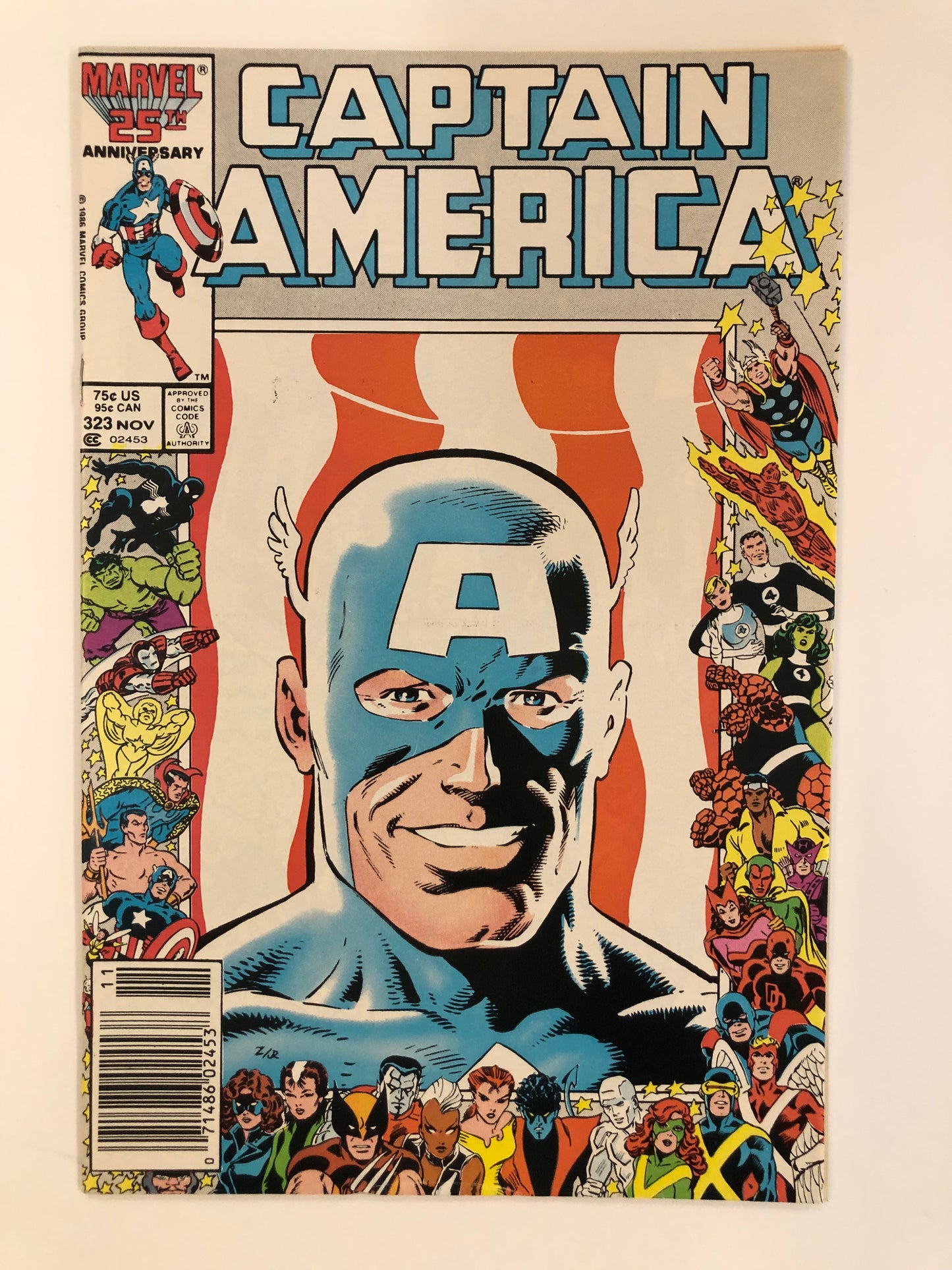 Captain America #323