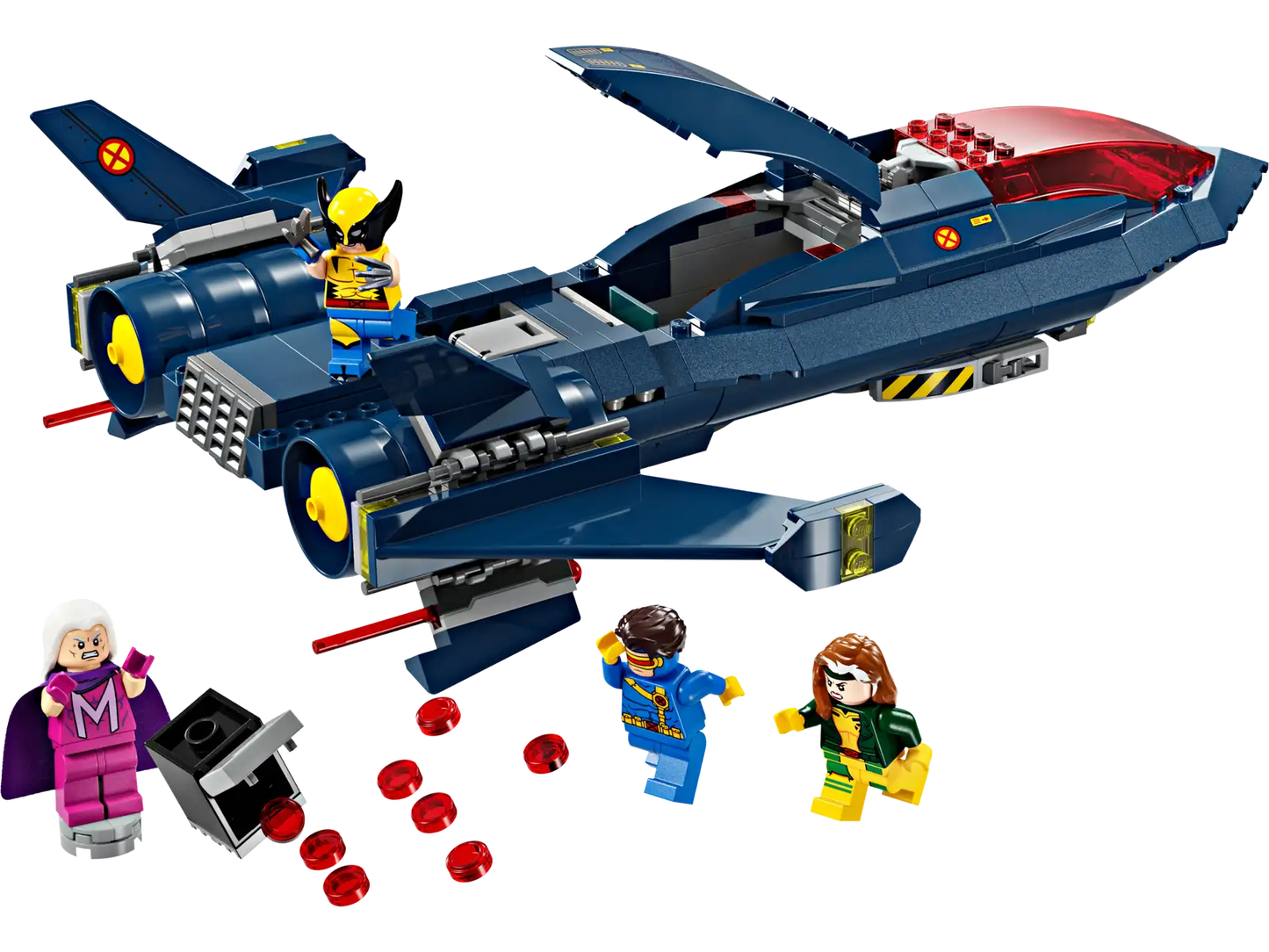 LEGO X-men '97 X-Jet Vehicle with Minifigures