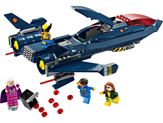 LEGO X-men '97 X-Jet Vehicle with Minifigures