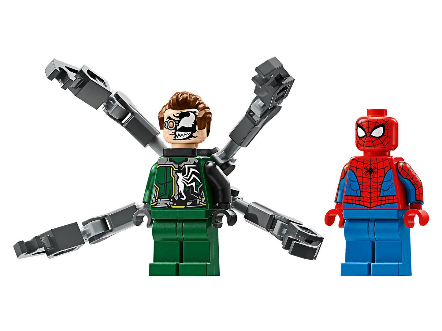 Lego Motorcycle Chase Spidey vs Doc Ock