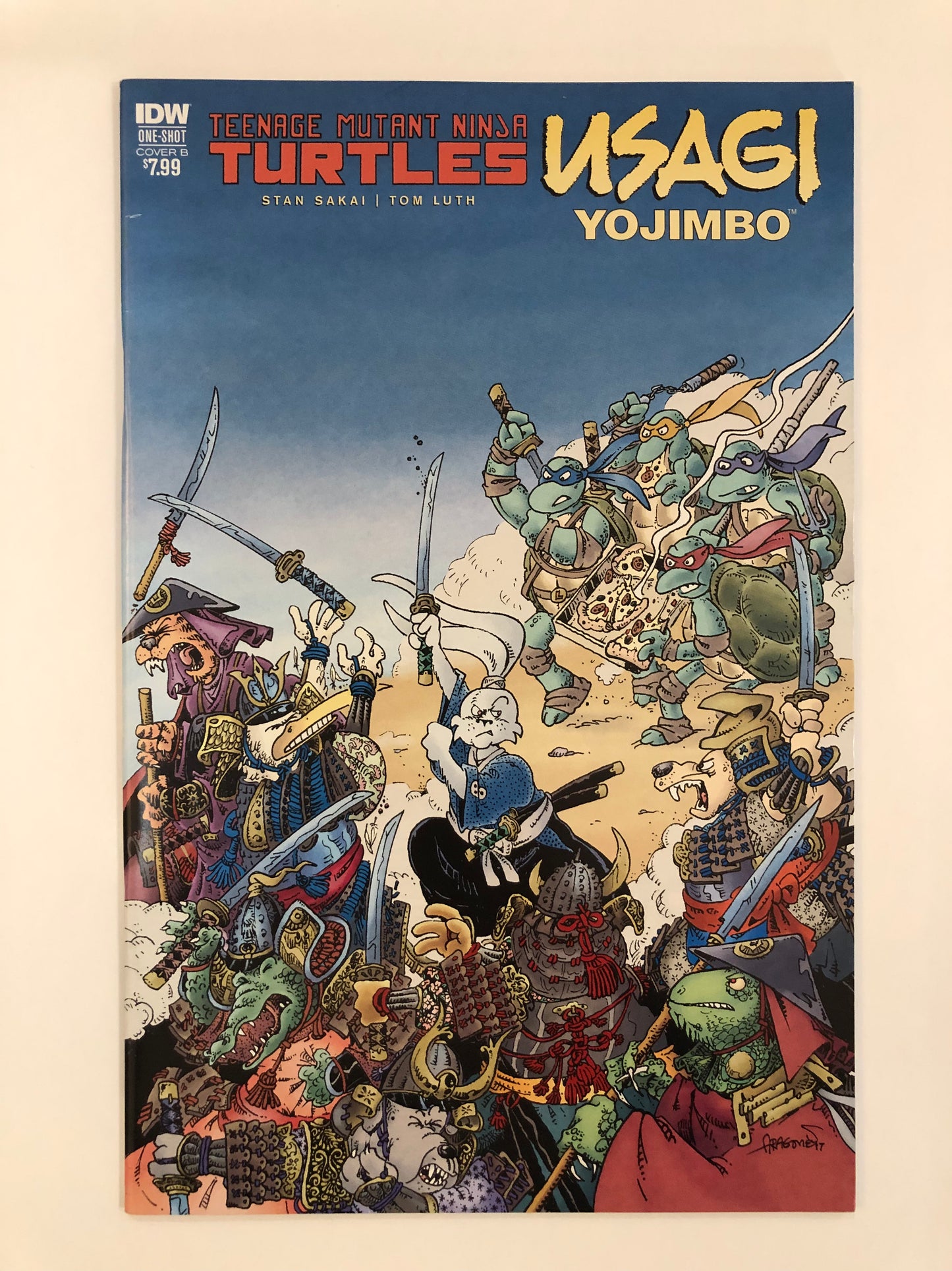 Teenage Mutant Ninja Turtles Usagi Yojimbo One Shot Cvr B