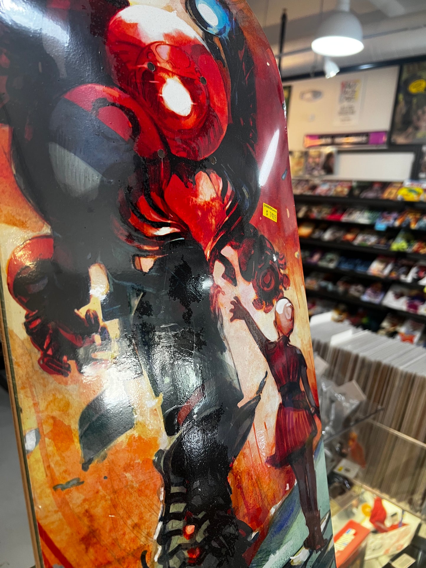 Low Art Skateboard Deck Image Comics