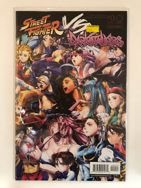 Street Fighter Vs. Darkstalkers #0-8 Complete Set