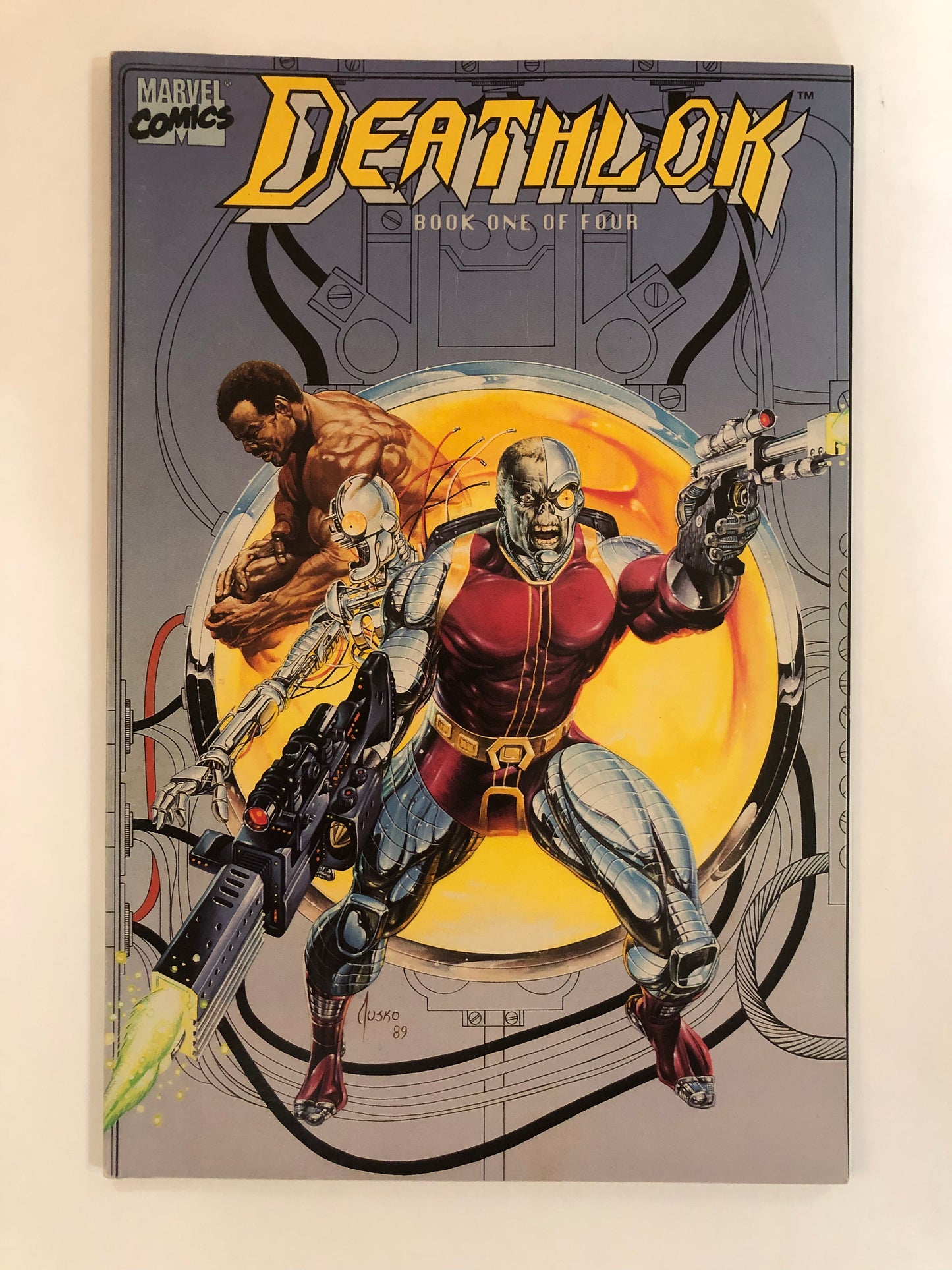 Deathlok Books 1-4 (1990, Complete Set)