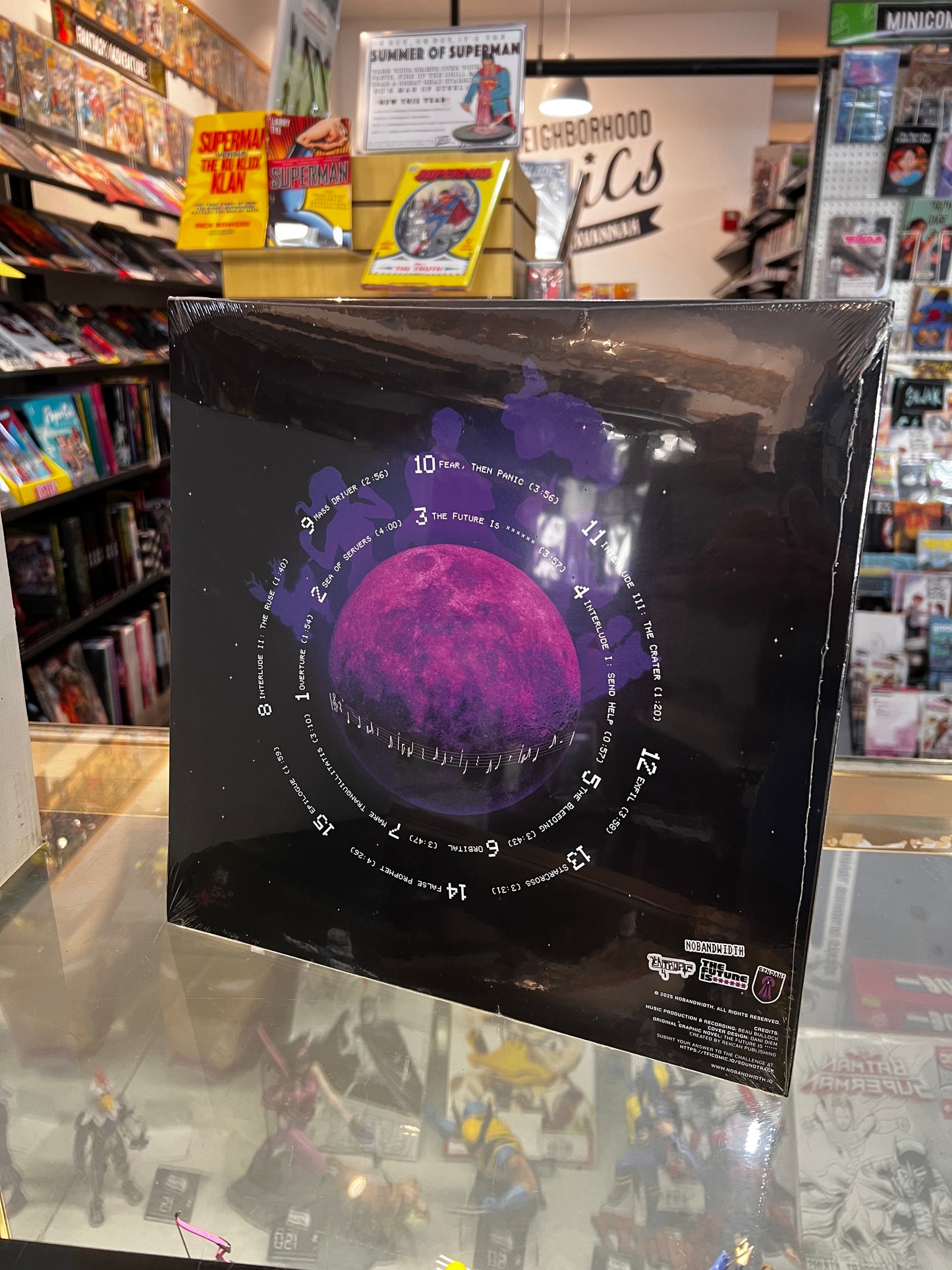 The Future Is ****** Graphic Novel Soundtrack LP by NOBANDWIDTH