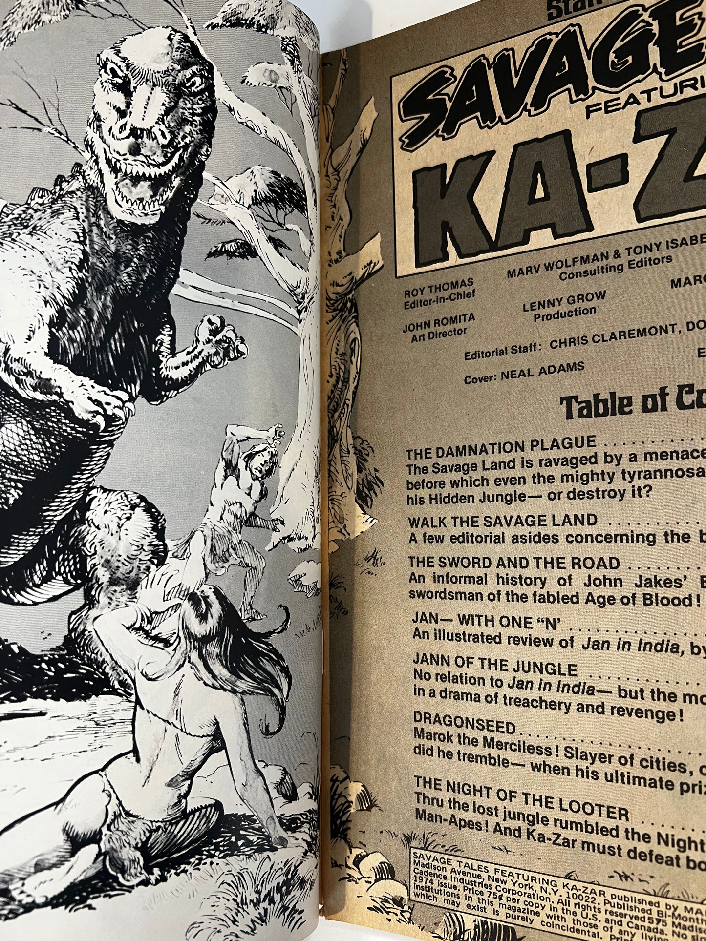 Savage Tales Magazine #6