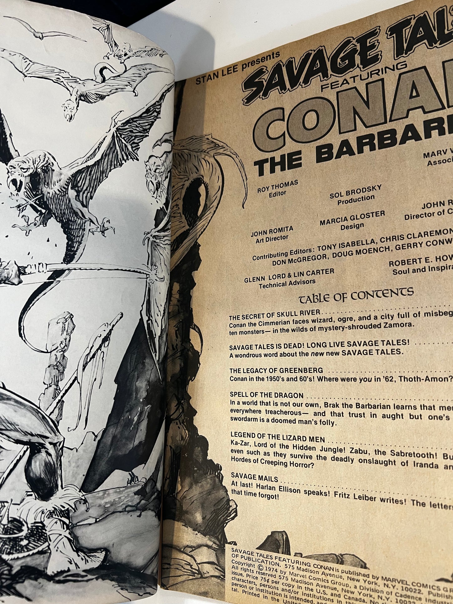 Savage Tales Magazine #5