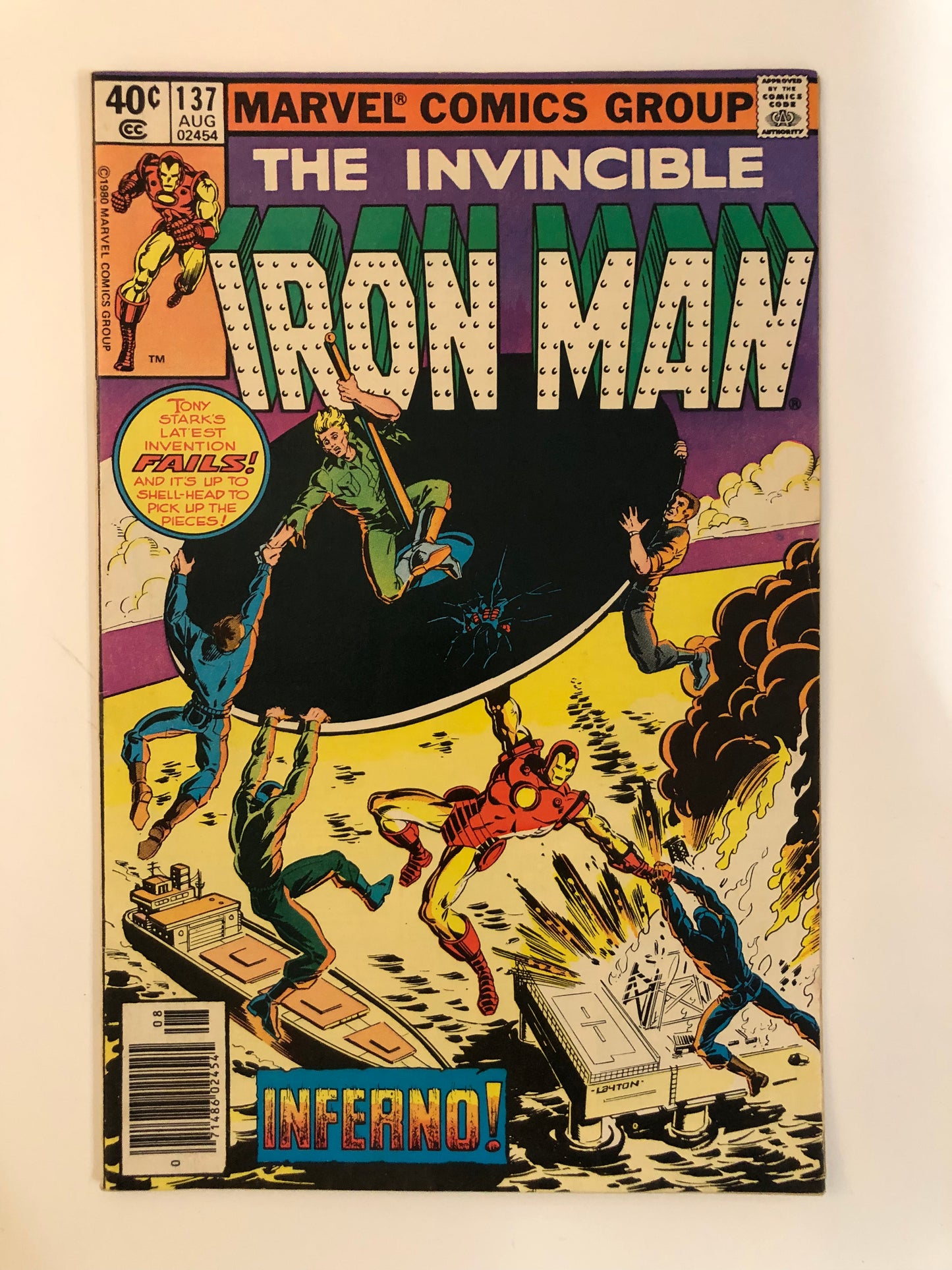 Invincible Iron Man #137