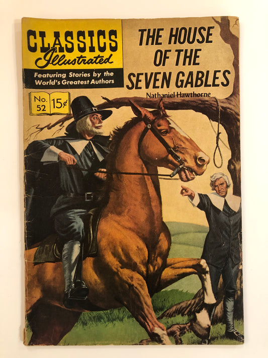 Classics Illustrated #52 House of Seven Gables