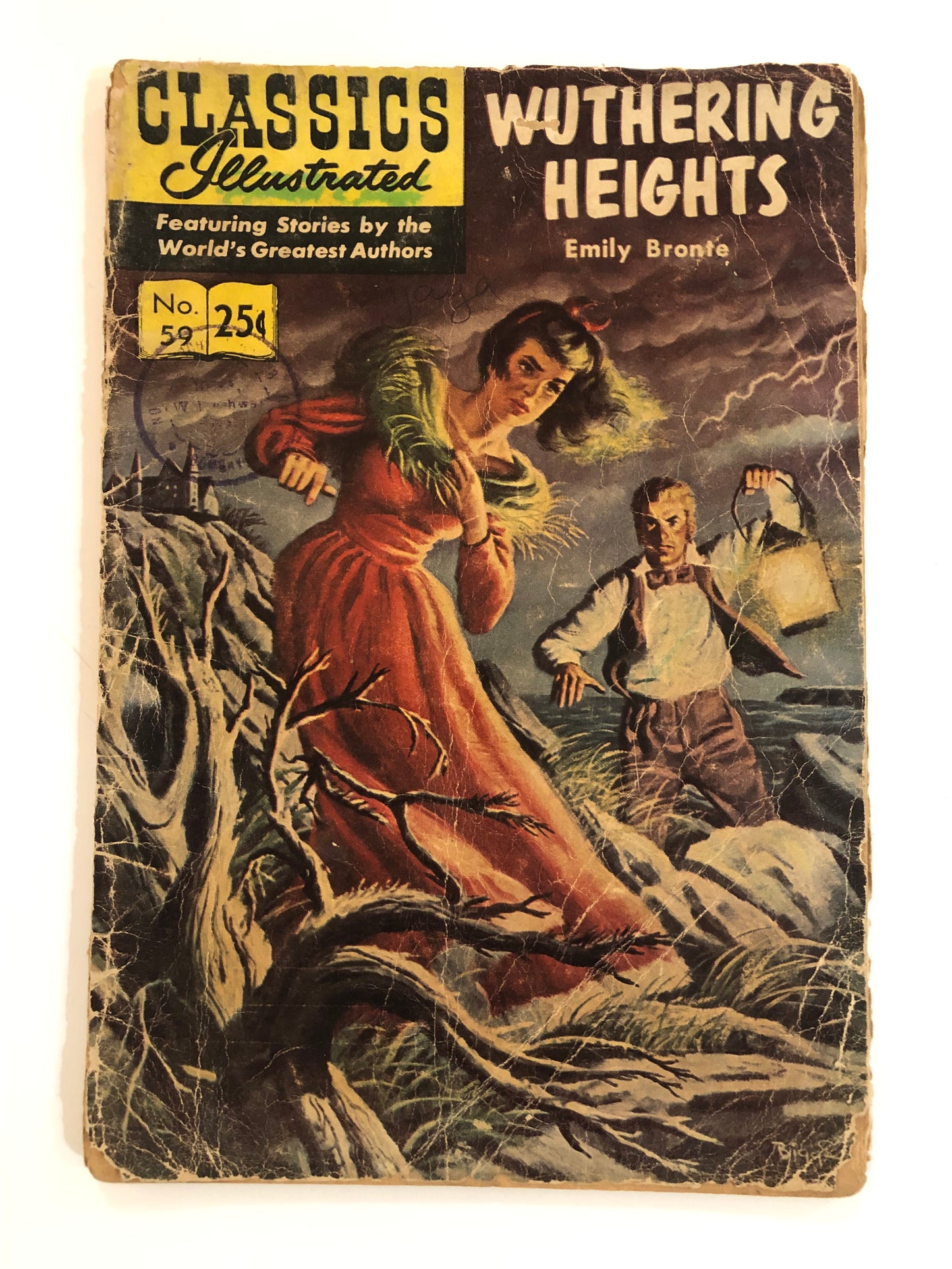 Classics Illustrated #59 Wuthering Heights