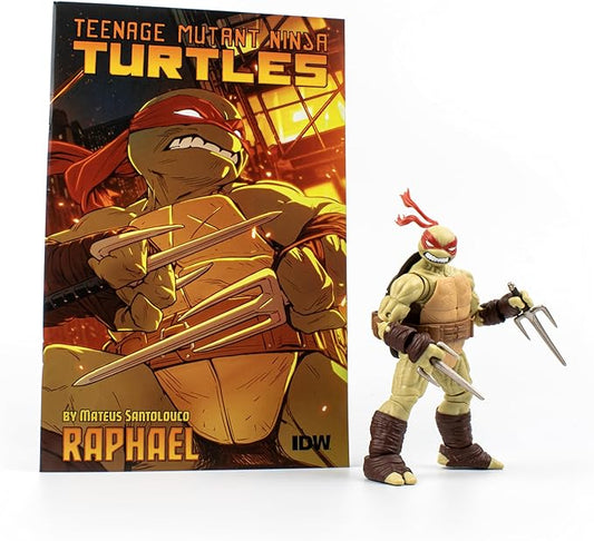 Teenage Mutant Ninja Turtles BST AXN v2 IDW Inspired Raphael 5-inch Action Figure