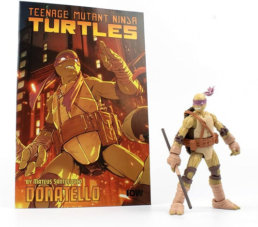 Teenage Mutant Ninja Turtles BST AXN v2 IDW Inspired Donatello 5-inch Action Figure