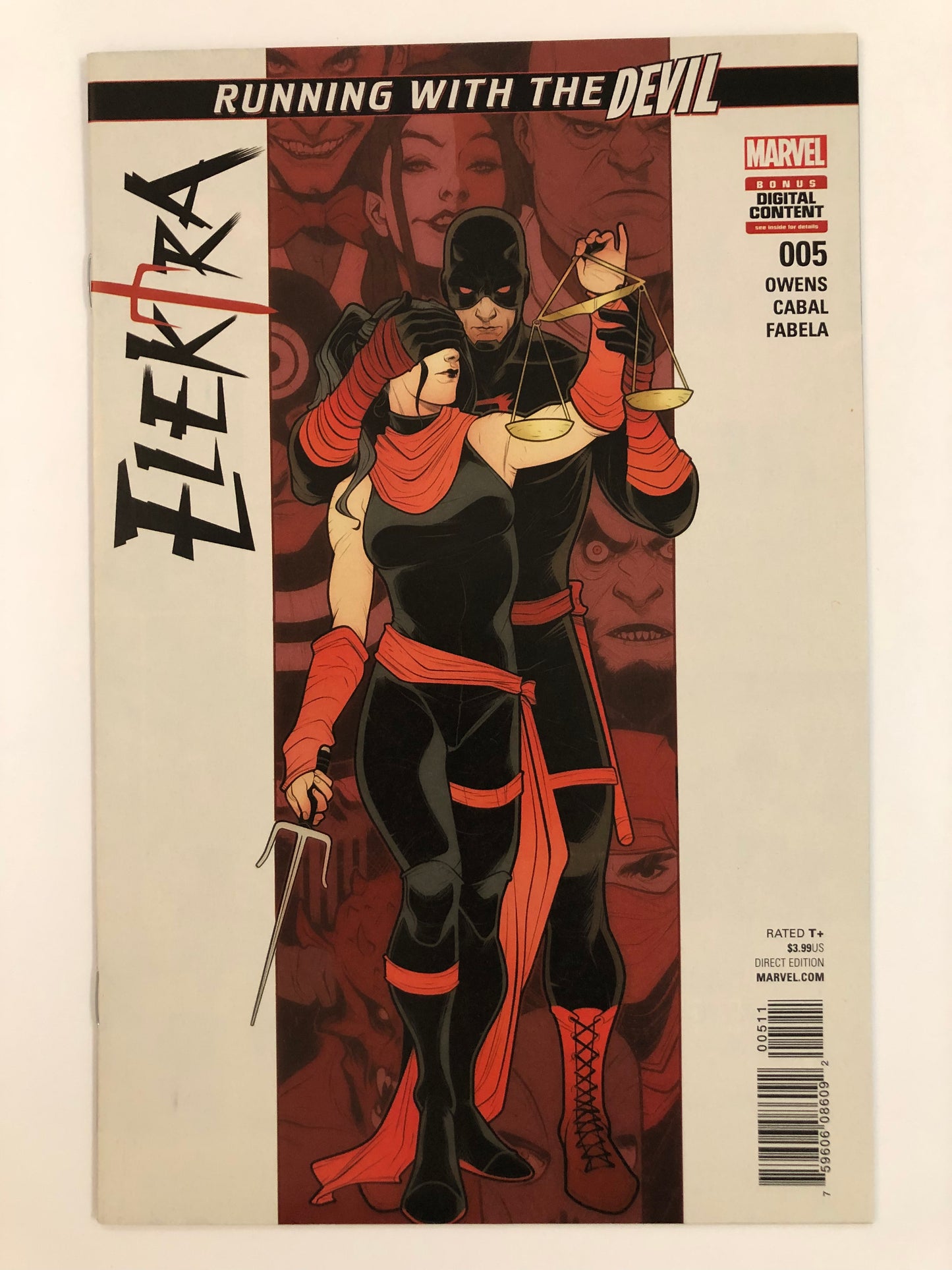 Elektra (2017) #1-5 Complete Set