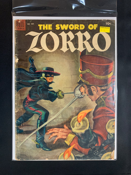 Four Color #497 - Sword of Zorro