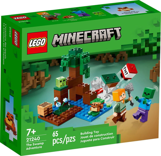 LEGO Minecraft The Swamp Adventure Set with Figures 21240