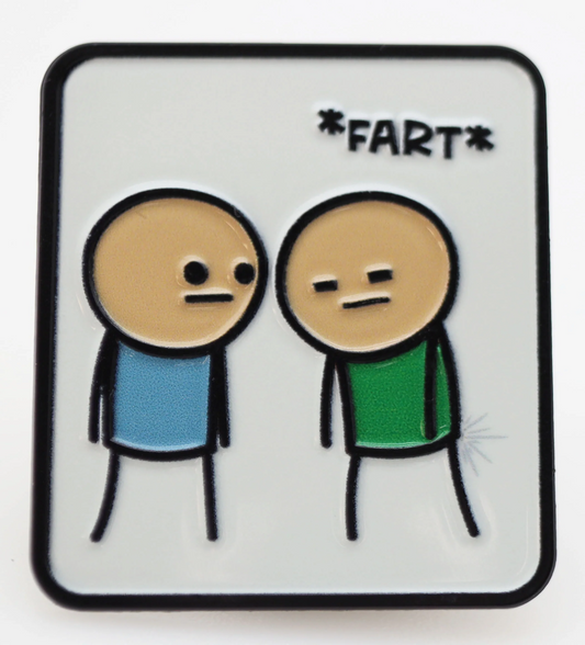 Cyanide and Happiness Fart Pin