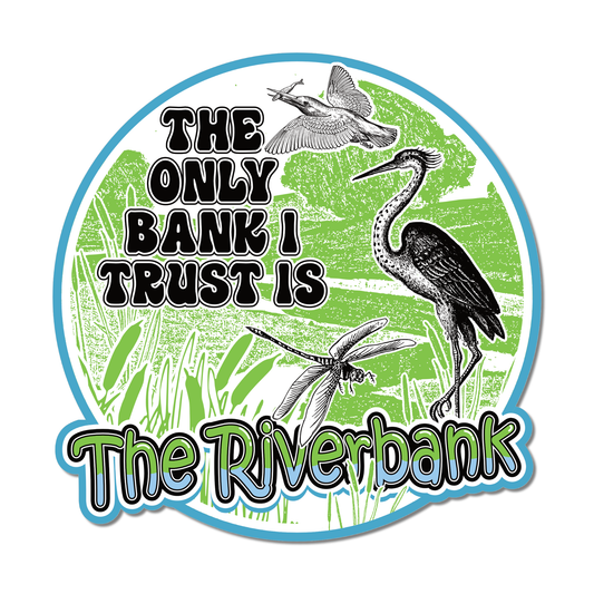 “The Riverbank” Sticker