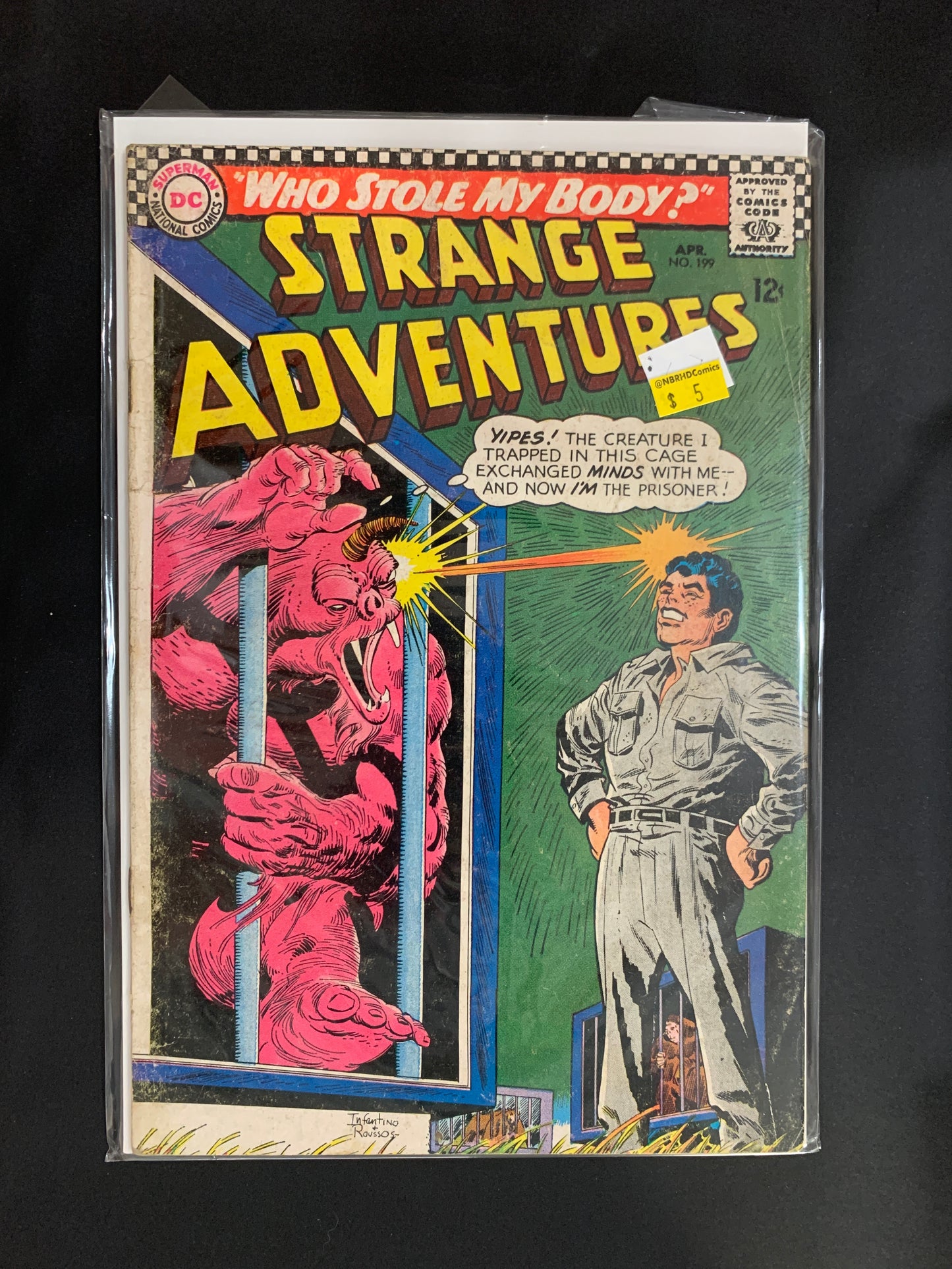 Strange Adventures #199