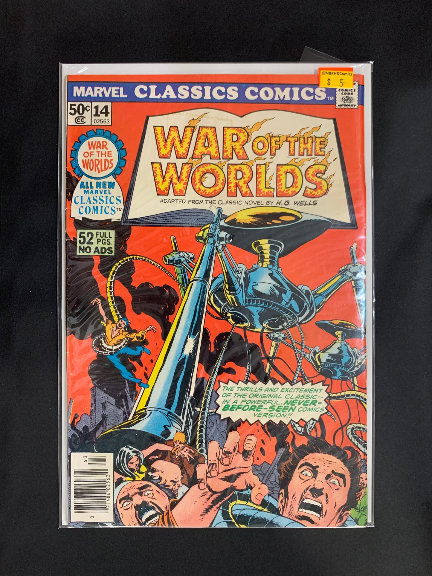 Marvel Classic Comics #14 War of the Worlds