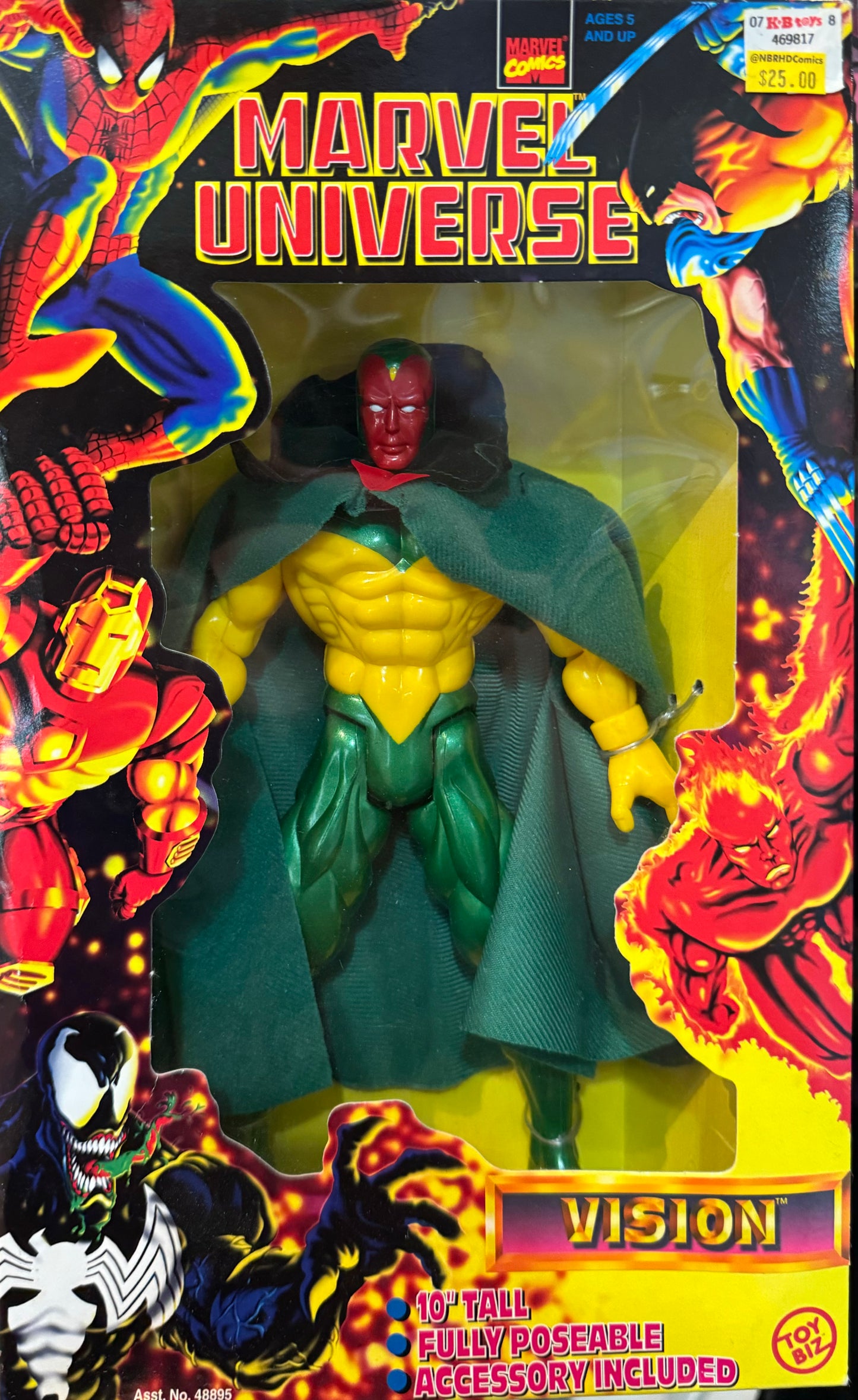 Marvel Universe: Vision 10" Figure