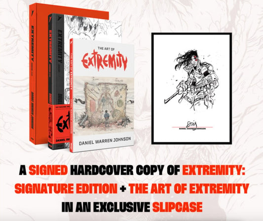 Extremity Signature Edition Signed + Slipcase + Art of