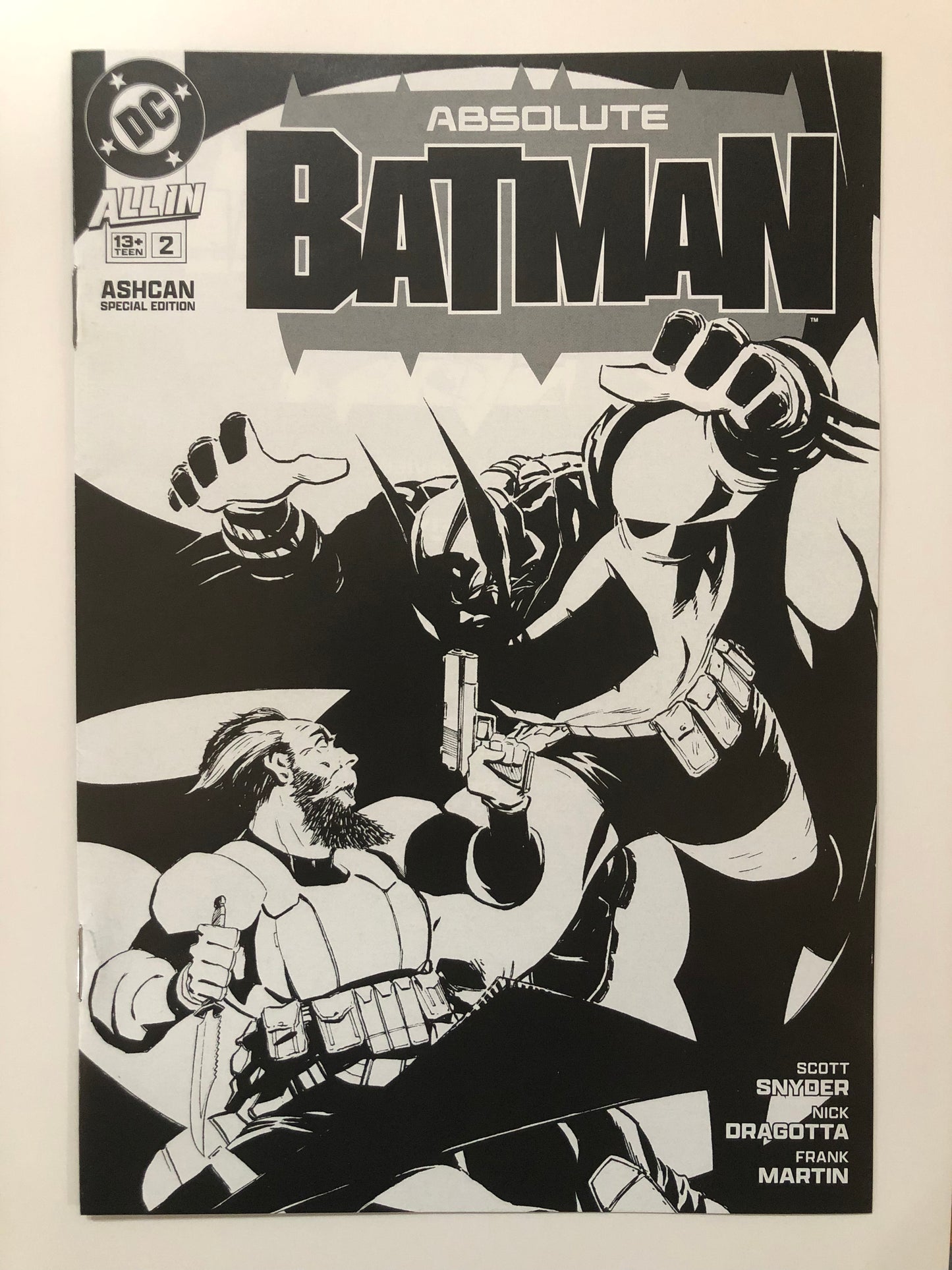 Absolute Batman #2 NYCC Special Edition Ashcan